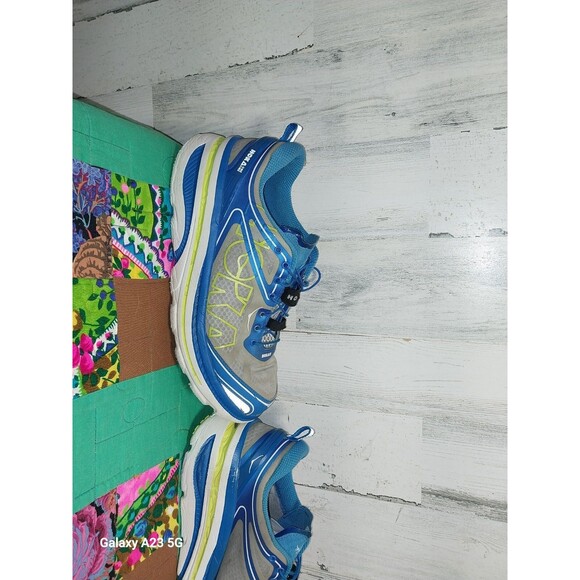 Hoka One One Bondi 3 Mens 12 Running Shoes Low Top Athletic F10014G Blue Gray main image 14